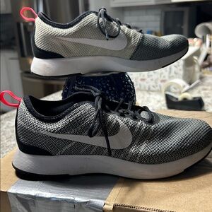 Nike Black and Gray Running Shoes
